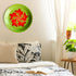 Wall Decor - Wall Plate In Bedroom - Floral Hibiscus - Wedding Gift - House Warming Gift - Birthday Gift -Home Decor Buy Online India - Office Decor Free Shipping